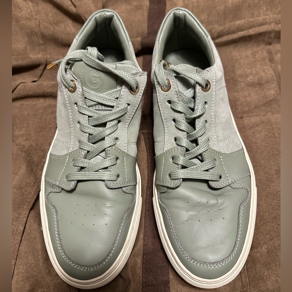 Greats Italy Billions Showtime Collab Money Green Sneakers Size 40 EU Size 7 US